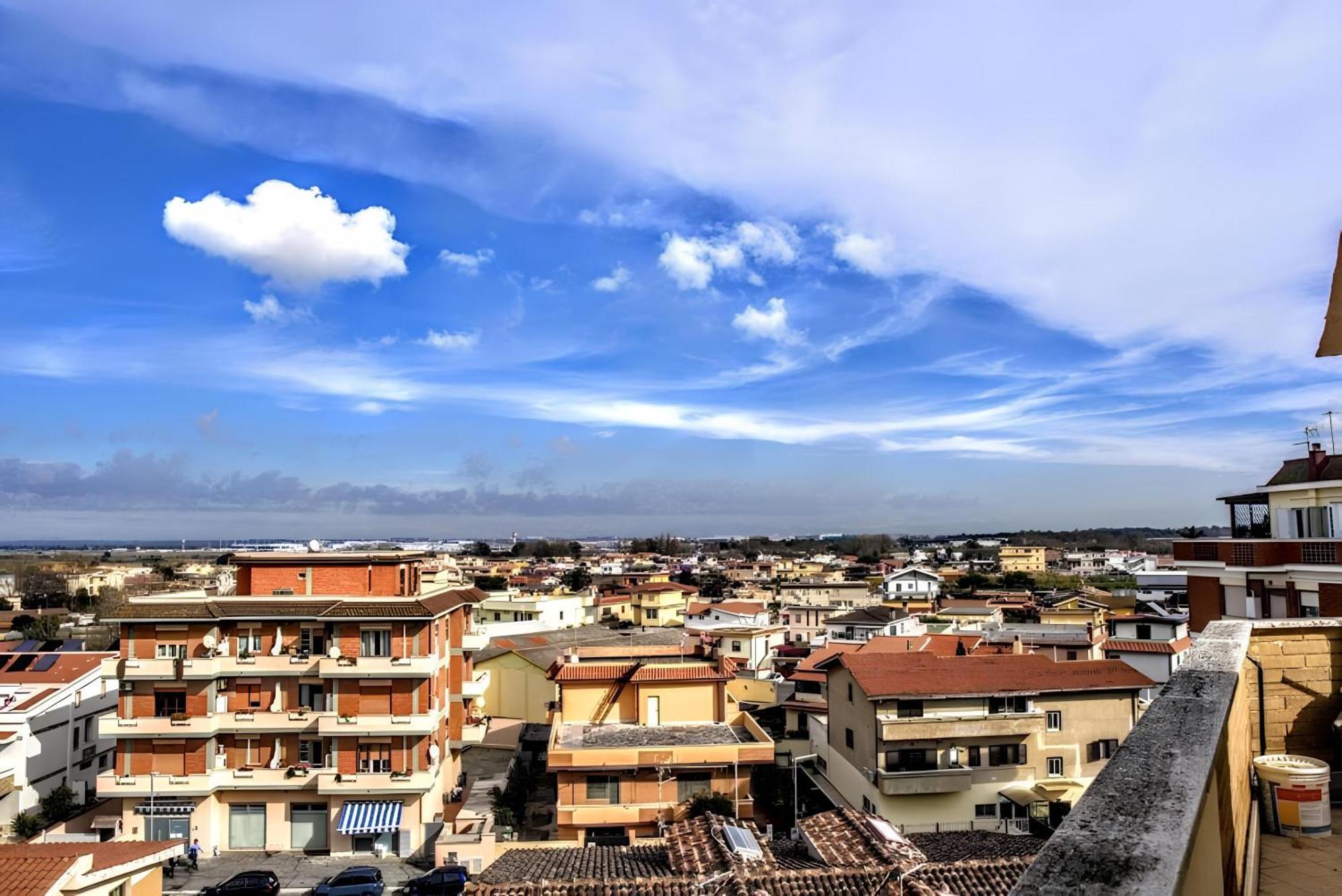 Vuel Sea View House -10 Minutes From The Airport Fiumicino Apartment Luaran gambar